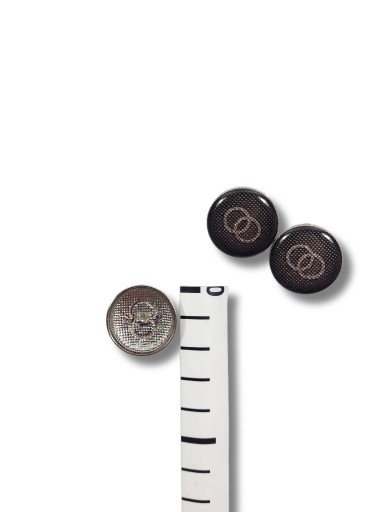 Strieborný gombík na sako, 23 mm, 1 kus
