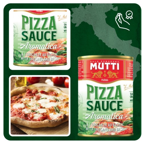 Mutti Pizza omáčka Talianska omáčka na pizzu 400 g