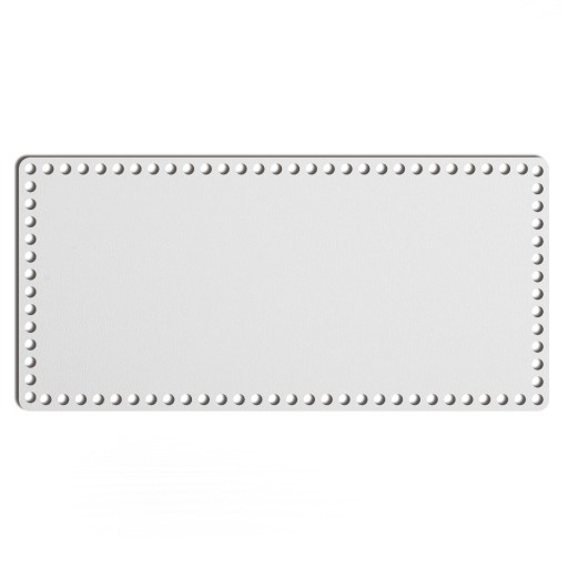biely základný košík dno 22x46cm HDF obdĺžnik