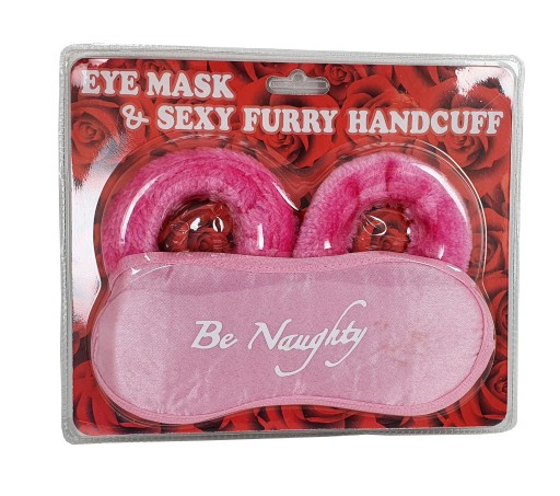 SENSORY Be NAUGHTY SET putá maska s čelenkou