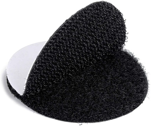 SAMOLEPIACIE KOLESÁ NA VELCRO VELCRO NÁLEPKY KOLESÁ 50mm 6 párov