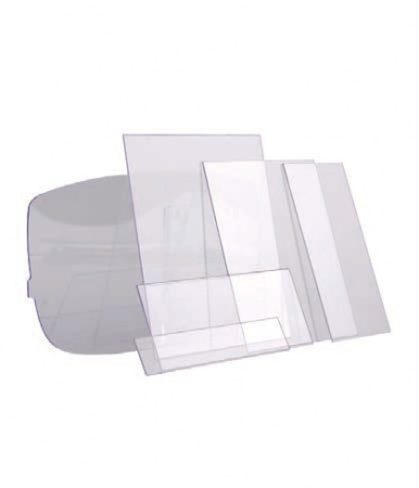 OCHRANNÉ ZVÁRACIE SKLO PVC 114x133 polykarbonát