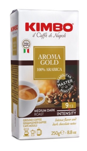 Kimbo Aroma Gold mletá káva 250g