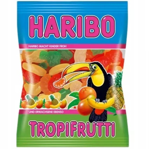 Haribo Tropifrutti Jelly fazuľa 320 g