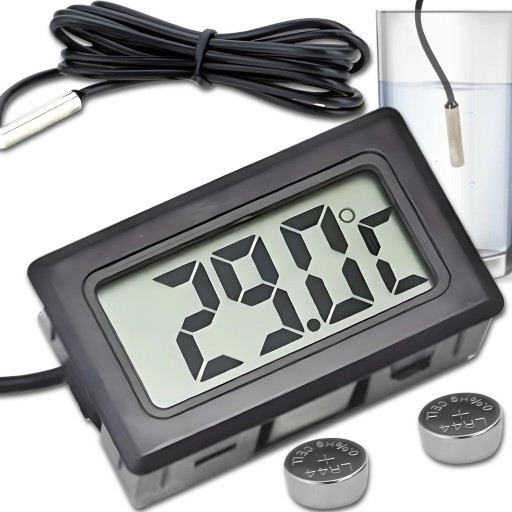 IZBOVÝ TEPLOMER s digitálnou sondou ELEKTRONICKÝ AKVÁRIOVÝ DISPLEJ