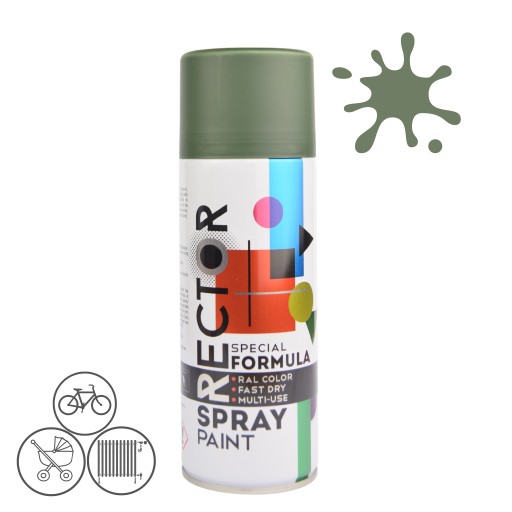 Univerzálna emailová farba khaki olivová 400ml