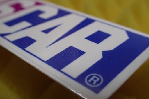 NÁLEPKA NASCAR STICKER 15,1 x 3,1 cm