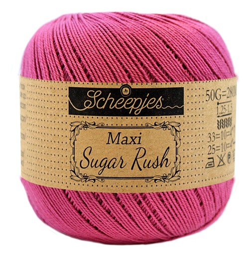 Šnúrka Scheepjes Maxi Sugar Rush - 251 ruža