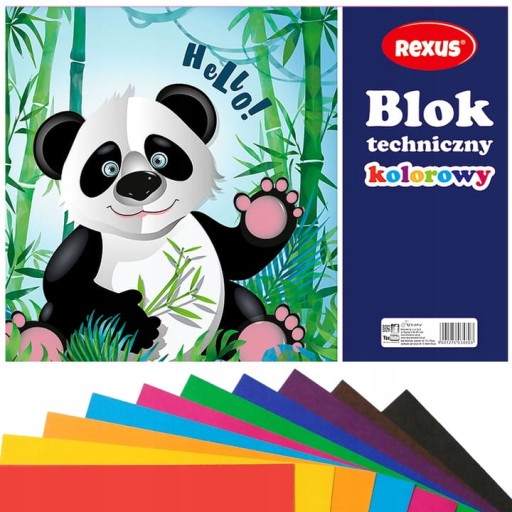FAREBNÝ TECHNICKÝ BLOK A4 BENIAMIN 10 listov