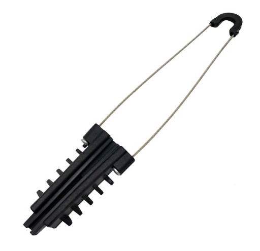 Držiak na lanká pre osmičkové káble 3-7mm