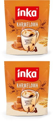Cereálna káva Inka s karamelovou príchuťou 200g x2