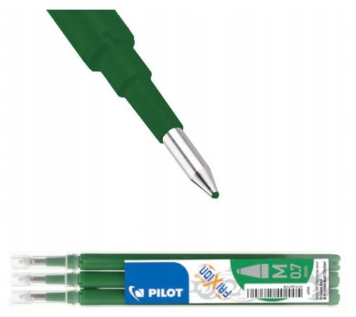 Náplň do pera Pilot Frixion zelená 0,7 3ks