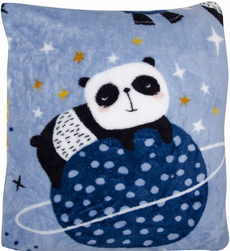 DEKORATÍVNY PANDA MEDVEĎ COOL PETS OBAL NA VANKÚŠ 40x40 cm