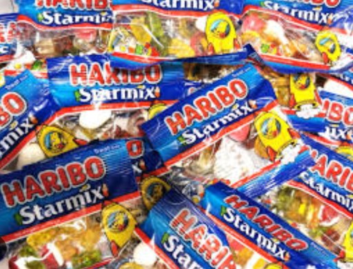 Haribo Starmix mini balenia želé, 6 ks, z Nemecka