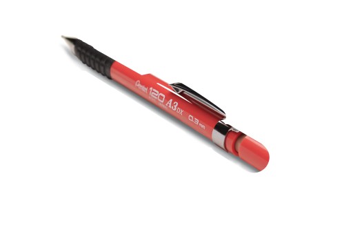 PENTEL A313 ceruzka mechanická 0,3mm červená