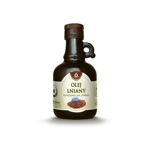 Oleofarm Ľanový olej lisovaný za studena 250 ml