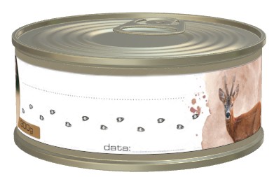 Etikety na písanie SARNA, hnedé, 10 ks