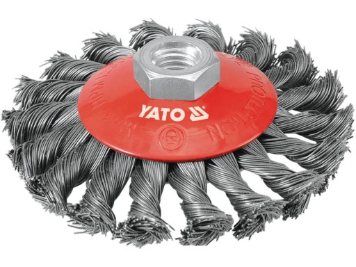 YATO KOTÚČOVÁ KEFA 100MM M14 NAPÍNANÝ DRÔT