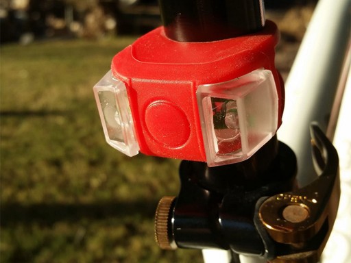 OSVETLENIE BICYKLA LED LAMPY PREDNÉ ZADNÉ 2 KS