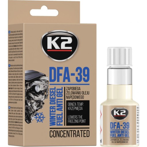 K2 DFA-39 50 ML prísada do nafty