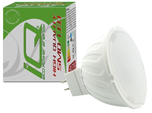 LED žiarovka MR16 GU5.3 6W 230V neutrálna biela