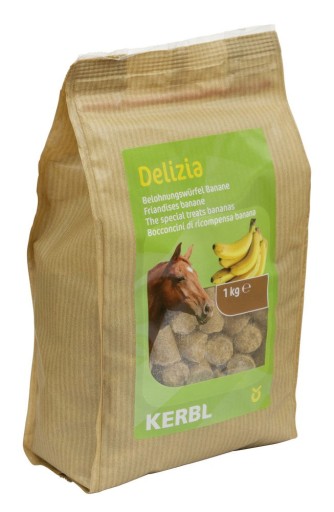 Pochúťka pre kone, banán, 1 kg