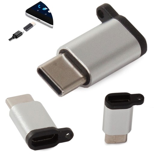 Micro USB adaptér USB-C 3.1 typ C (4118)
