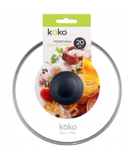 TEPLOTOLNÁ SKLENENÁ KRVÍČKA NA HRNEC 20CM