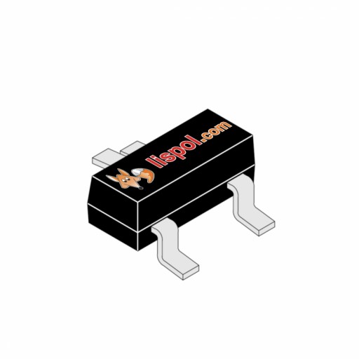 NPN tranzistor 40V/600mA '2222 - SAMSUNG - 5 ks