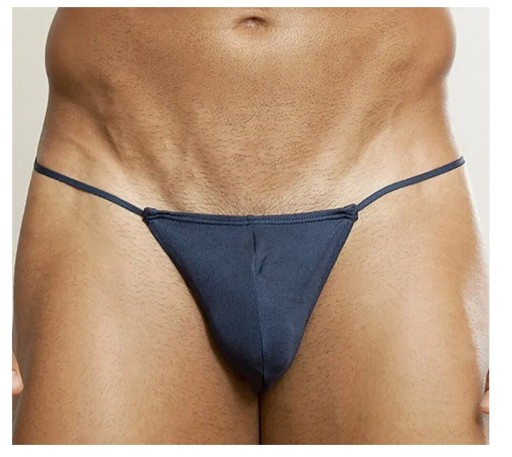 SEXY PÁNSKE JEMNÉ A VOĽNÉ tangá, NÁMORNÍCKA MODRÁ XL