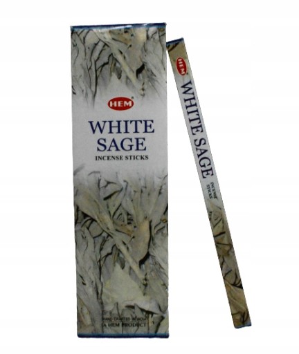 Indické vonné tyčinky White Sage, HEM