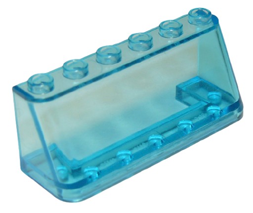 LEGO 4176 35336 AUTO OKNO trans svetlomodré NOVINKA (4g)
