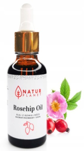Olej zo semien WILD ROSE, nerafinovaný, lisovaný za studena, 30 ml