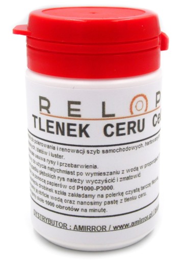 OXID CER LEŠTENIE SKLO OKIEN 100 g RELOP