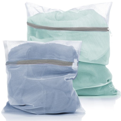 2x Sieťované vrecko LAUNDRY na pranie spodnej bielizne, ponožiek, podprseniek v práčke