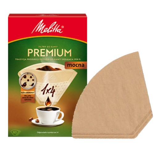 Papierové filtre na kávu Melitta Premium 80 ks