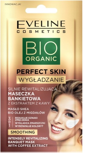 Organická revitalizačná banketová maska Eveline