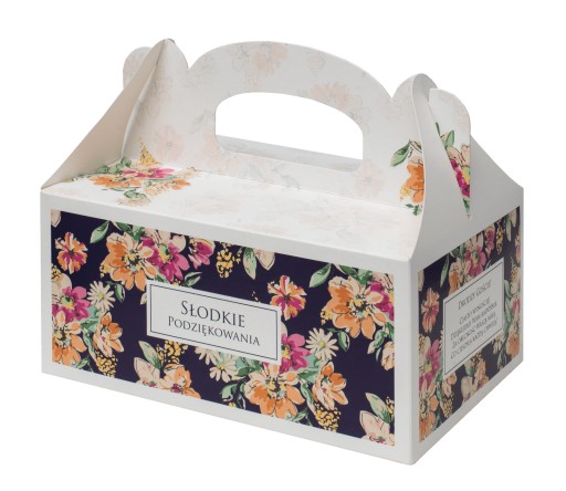 Cake Box Flowers One Year Birthday 10 ks
