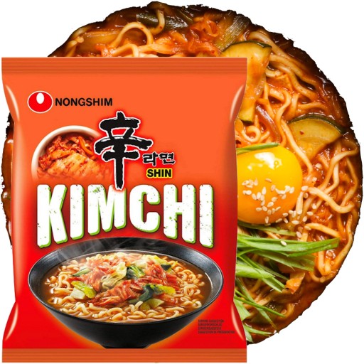 Kórejská instantná polievka Ramen KimChi 120g NongShim