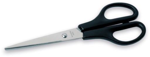 Kancelárske nožnice NOŽNICE 16 CM ČIERNA NEREZ