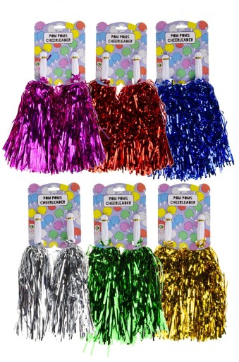 Bambulky pre CHEERLEADER 2 ks - CHEERLEADER mix FARBY