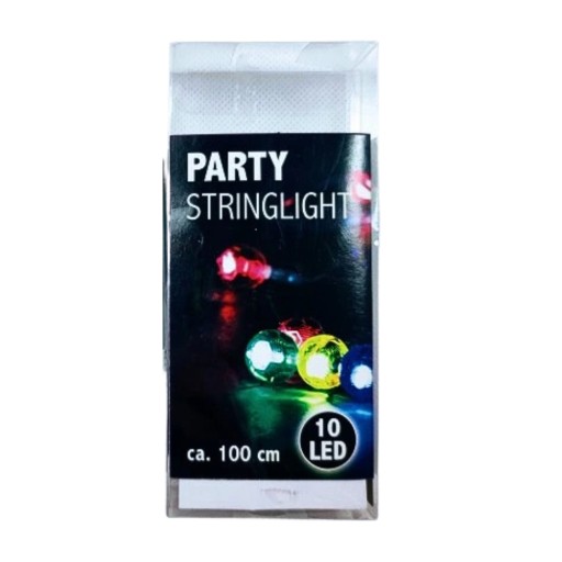 LIGHT GARLAND 100 CM 10LED BATÉRIA NAPÁJANÁ 2XAA TOPEQ FAREB.