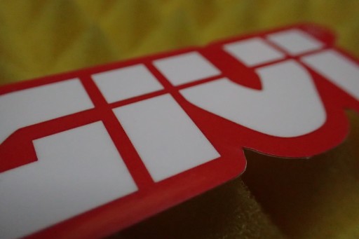 NÁLEPKA GIVI MOTOKROS 7,9 x 3 cm