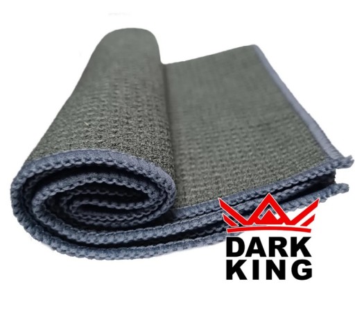 Dark King Glass Towel Waffle mikrovlákno na zrkadlové sklo 400gsm 40x40cm