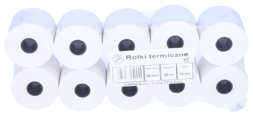 Termopapier rolka do pokladničného terminálu 38x30m 10 KS DRESCHER