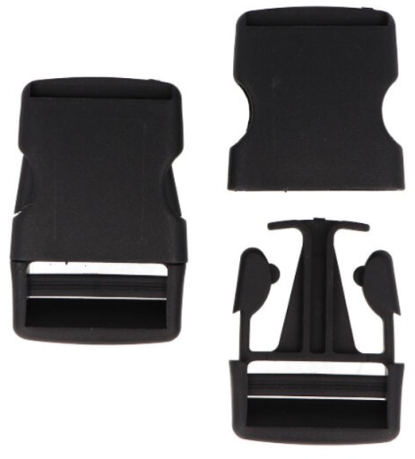 PLASTOVÁ SPONKA 4cm UZAVORENIE PÁSKU BATOH 40mm