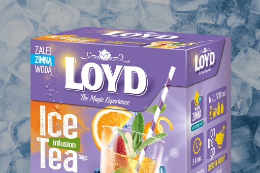 Letný osviežujúci studený čaj pomarančový šalviový studený čaj 12 T. LOYD