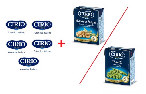 Fazuľa Cannellini v balení Tetra Recart 380 g CIRIO