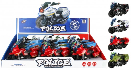 Záchranná motorka 13cm mix MEGA CREATIVE
