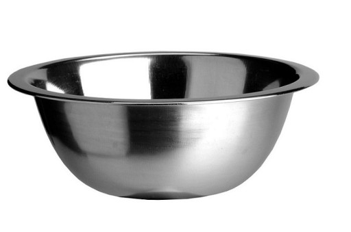 MISKA NA ŠALÁT S VYSOKÝM INOXOM, NEREZOVÁ OCEL, 22 CM